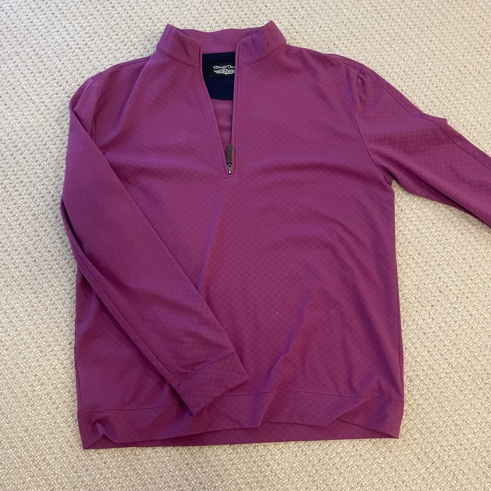 Straight down men’s royal dornoch half zip pullover